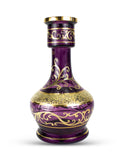 Zahrah Special Edition-Jumbo Hand Made Bohemian Czech Republic Base with 24K Gold Filigree