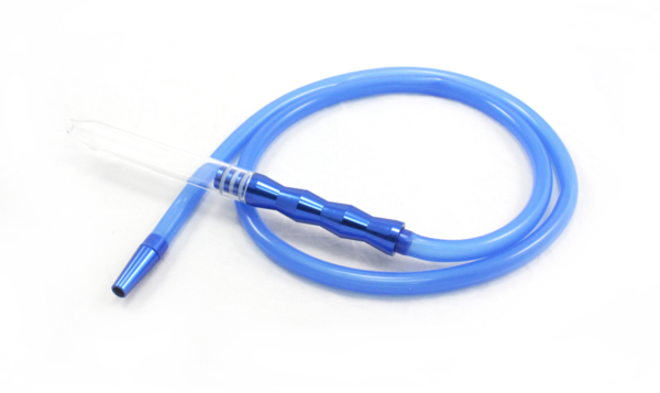 Glass Tip Silicon  Washable Hookah Hose