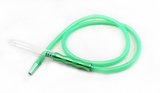 Glass Tip Silicon  Washable Hookah Hose