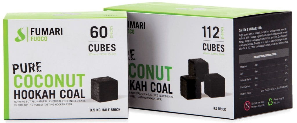 Fumari Fuoco Coconut Hookah Charcoal