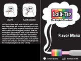 Lolli-Tip Candy Hookah Mouth Tips (All 12 Flavors)