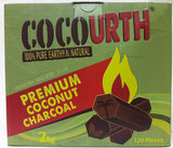 CocoUrth Natural Hookah Charcoal Hexagon