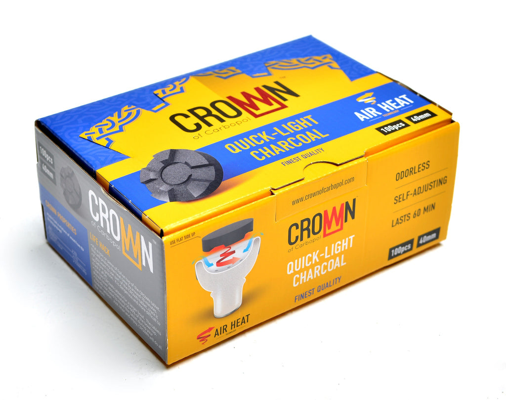 Crown Hookah Charcoal