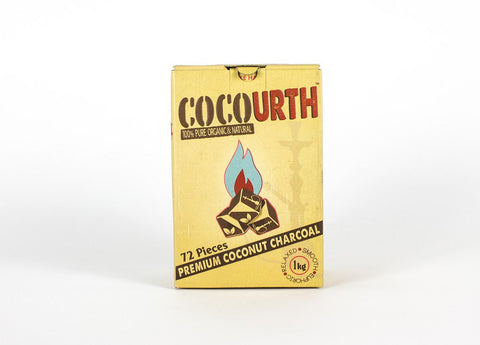 CocoUrth COCONUT Natural Hookah Charcoal