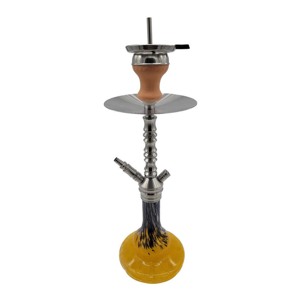 Zahrah STAINLESS STEEL Hookah - Acero