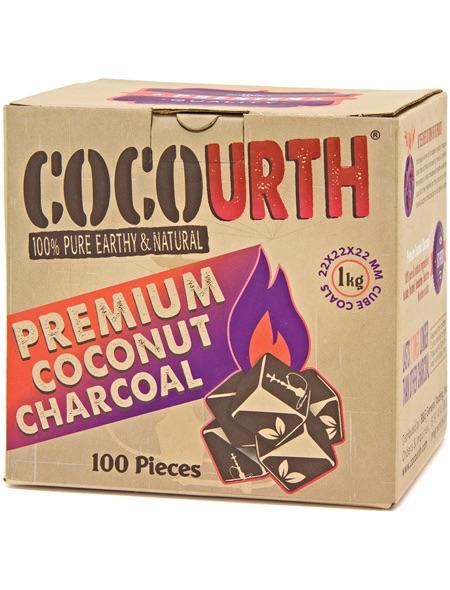 CocoUrth COCONUT Natural Hookah Charcoal