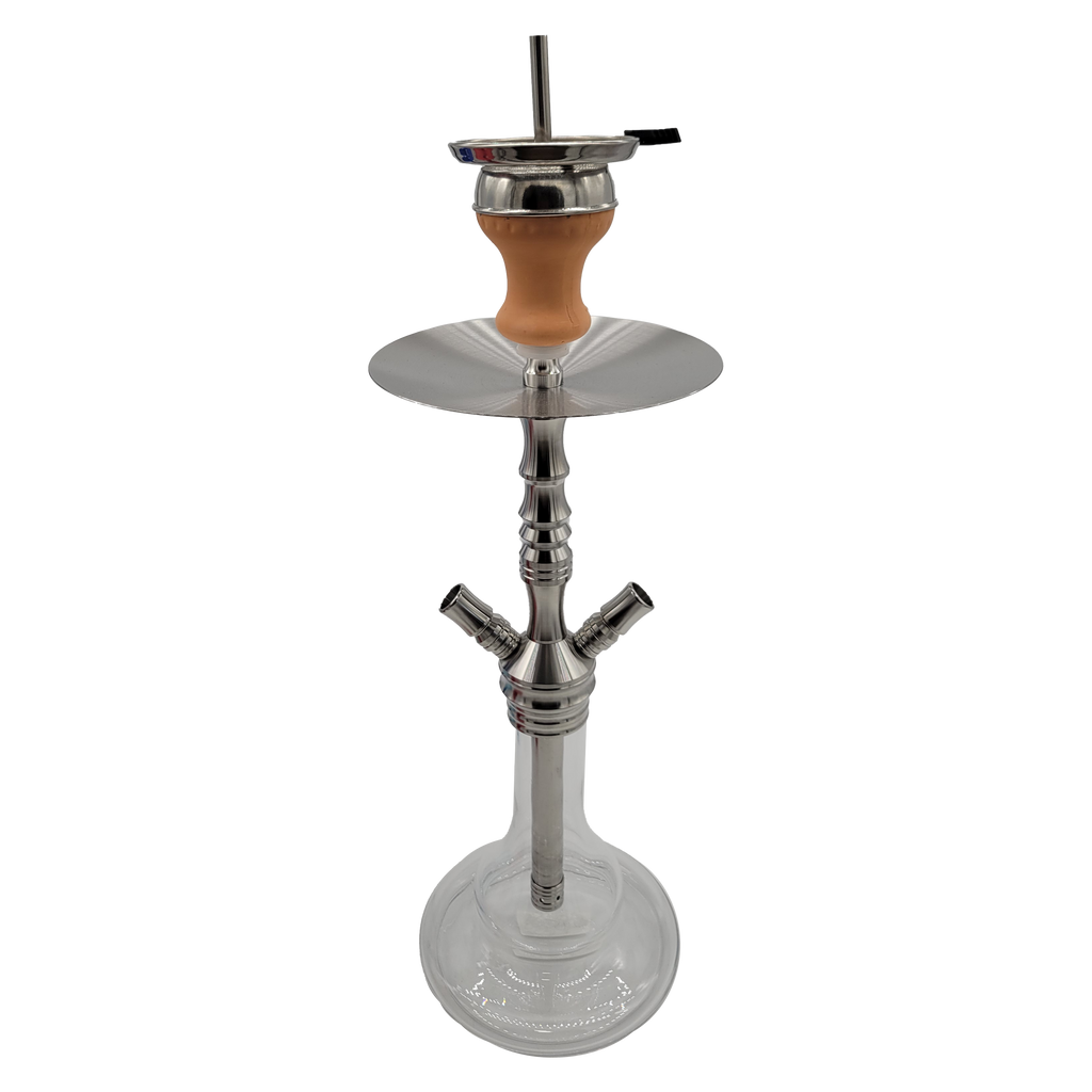 Zahrah STAINLESS STEEL Hookah - Acier