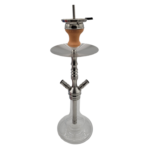 Zahrah STAINLESS STEEL Hookah - Acier