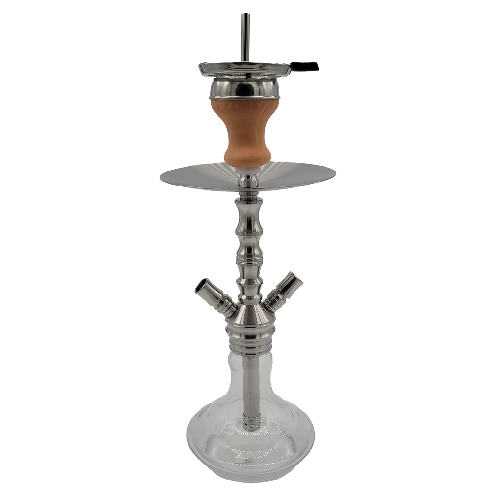 Zahrah  STAINLESS STEEL Hookah - Stahl