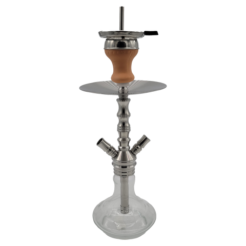 Zahrah  STAINLESS STEEL Hookah - Stahl